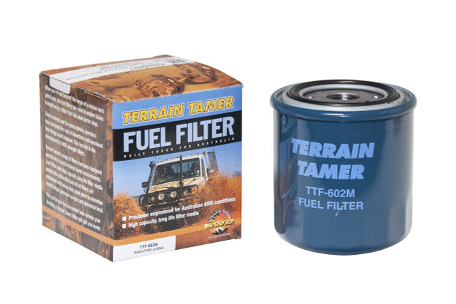 Terrain Tamer Fuel Filter Spin On Diesel suitable for Landcruiser Hilux & Land Rover TTF-602M