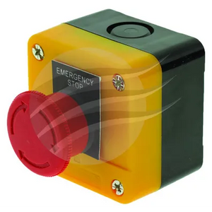 EMERGENCY STOP SWITCH LATCHING N/C & N/O CONTACTS