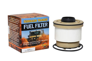 Terrain Tamer Fuel Filter suitable for Hilux KUN26 3L Ranger & BT50 2.2L 3.3L MQ Triton 2.4L 2.5L