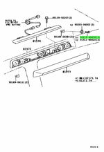 90159-60458 Genuine Screw and Washer for Top Brake Light