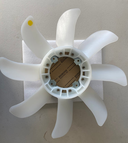 Genuine Toyota yellow dot fan 51mm hdj Hzj 78 79 100 105