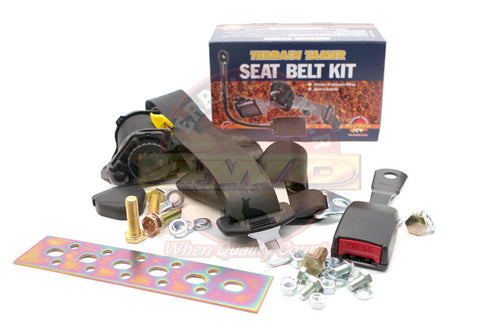 Terrain Tamer seat belt kit passenger front on Clearance